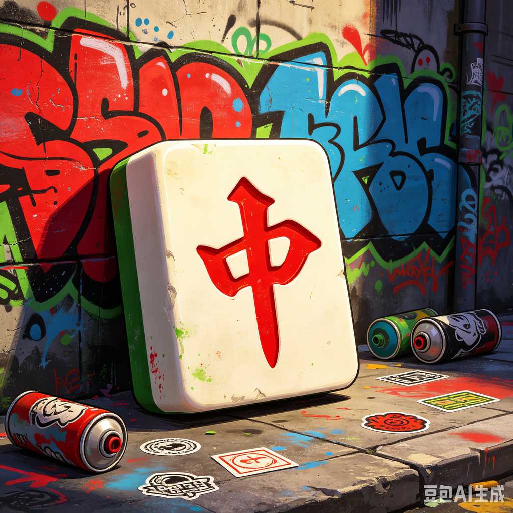 glossy mahjong tiles